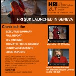 HRI 2011 launched – newsletter